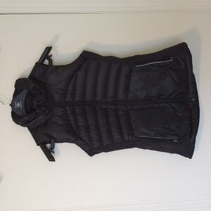 Black Lululemon Down Running Vest